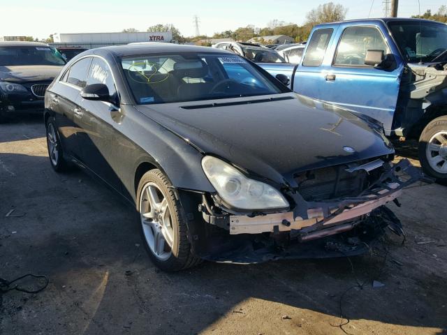 WDDDJ75X76A020817 - 2006 MERCEDES-BENZ CLS 500C BLACK photo 1