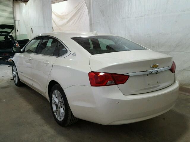 1G1115SL8EU104220 - 2014 CHEVROLET IMPALA LT WHITE photo 3