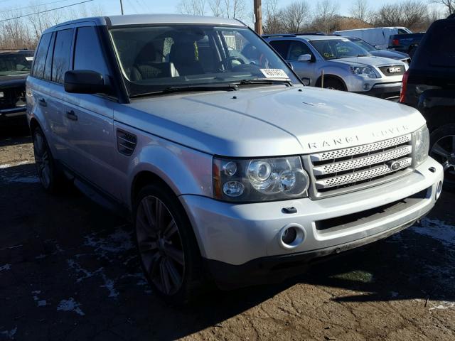 SALSH234X9A196220 - 2009 LAND ROVER RANGE ROVE SILVER photo 1