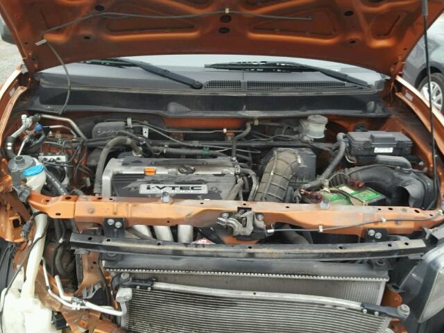 5J6YH28748L010978 - 2008 HONDA ELEMENT EX ORANGE photo 7