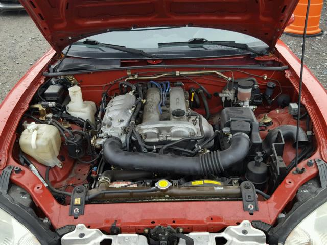 JM1NB3537X0119193 - 1999 MAZDA MX-5 MIATA RED photo 7