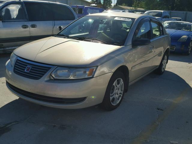 1G8AJ52F25Z159423 - 2005 SATURN ION LEVEL BEIGE photo 2