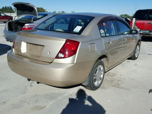 1G8AJ52F25Z159423 - 2005 SATURN ION LEVEL BEIGE photo 4