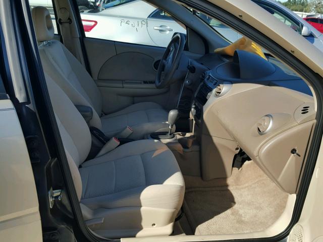 1G8AJ52F25Z159423 - 2005 SATURN ION LEVEL BEIGE photo 5