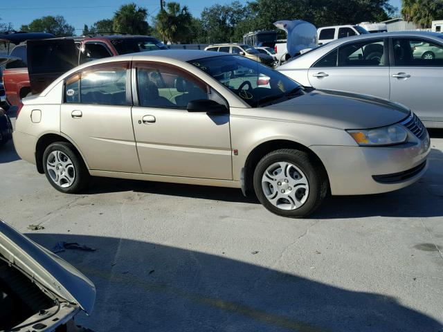 1G8AJ52F25Z159423 - 2005 SATURN ION LEVEL BEIGE photo 9