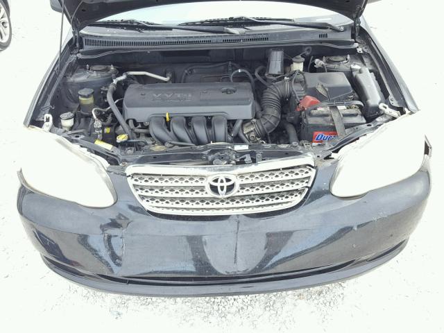 2T1BR32E97C786180 - 2007 TOYOTA COROLLA CE BLACK photo 7