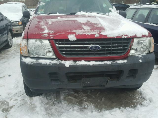 1FMZU72K93UC35007 - 2003 FORD EXPLORER X RED photo 9