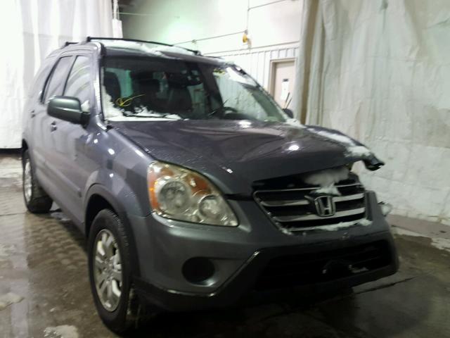 SHSRD78946U402193 - 2006 HONDA CR-V SE SILVER photo 1