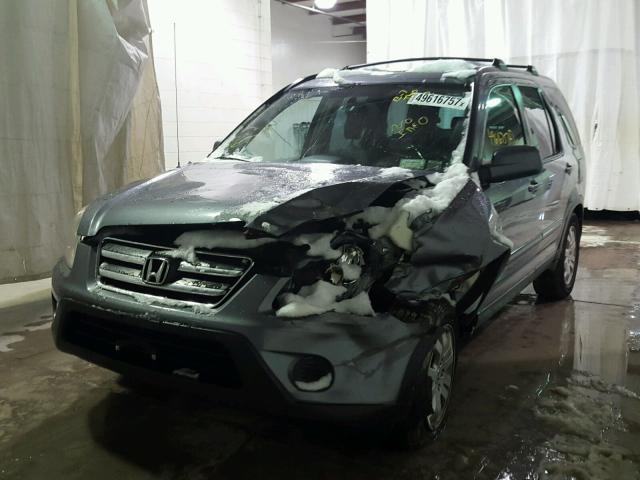 SHSRD78946U402193 - 2006 HONDA CR-V SE SILVER photo 2