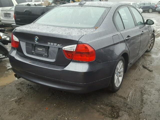 WBAVD13596KV11708 - 2006 BMW 325 XI GRAY photo 4