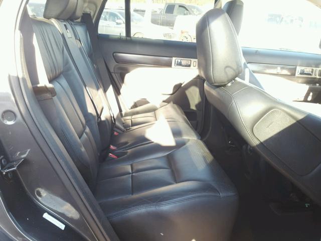 2LMDU88C37BJ28664 - 2007 LINCOLN MKX BLACK photo 6