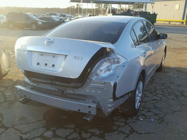 1N4AL2AP0AC110460 - 2010 NISSAN ALTIMA BAS SILVER photo 4