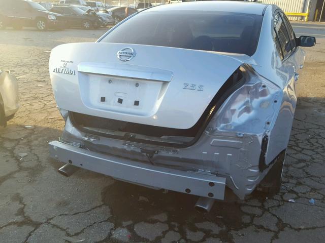 1N4AL2AP0AC110460 - 2010 NISSAN ALTIMA BAS SILVER photo 9