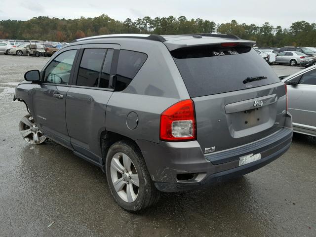 1J4NT1FBXBD190357 - 2011 JEEP COMPASS SP GRAY photo 3