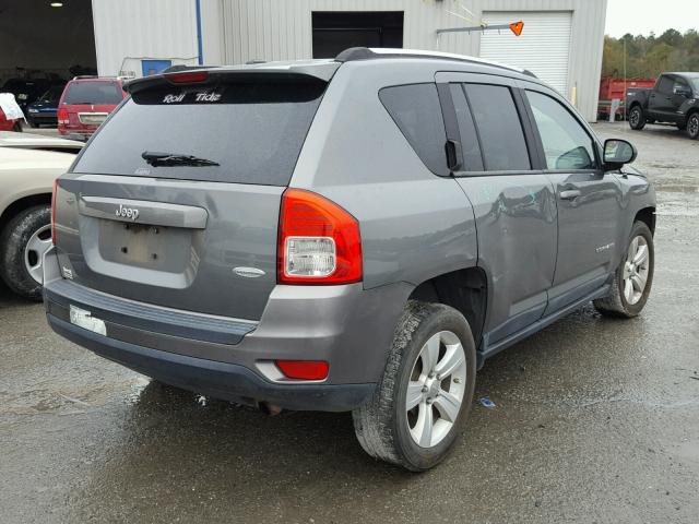 1J4NT1FBXBD190357 - 2011 JEEP COMPASS SP GRAY photo 4