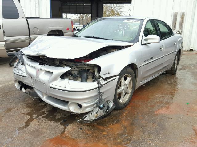 1G2NW52E71C134678 - 2001 PONTIAC GRAND AM G SILVER photo 2