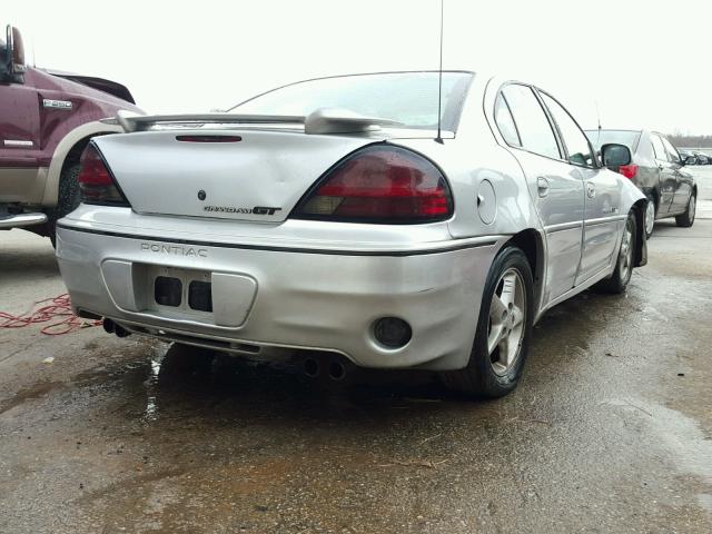 1G2NW52E71C134678 - 2001 PONTIAC GRAND AM G SILVER photo 4