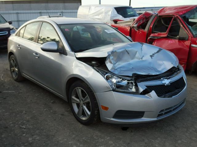 1G1PE5SB4D7139985 - 2013 CHEVROLET CRUZE LT SILVER photo 1