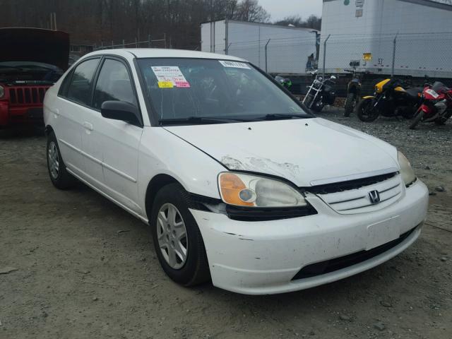 2HGES16533H510479 - 2003 HONDA CIVIC LX WHITE photo 1