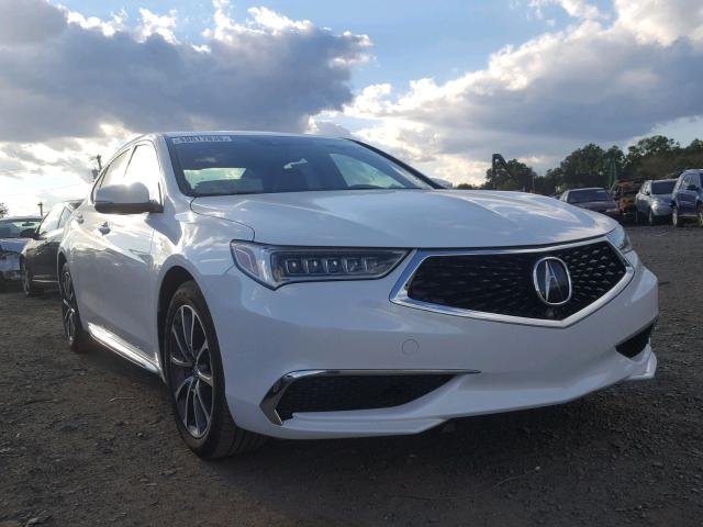 19UUB3F57JA005354 - 2018 ACURA TLX TECH WHITE photo 1