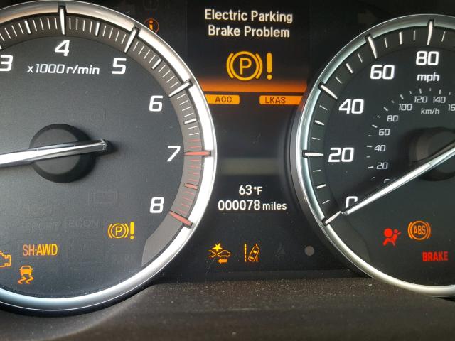 19UUB3F57JA005354 - 2018 ACURA TLX TECH WHITE photo 8