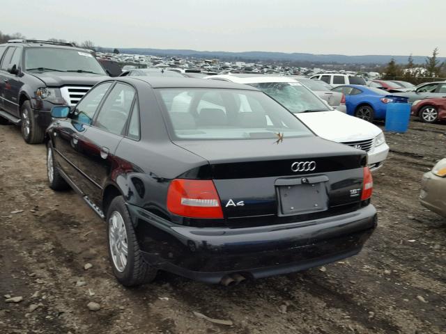 WAUCB28D0XA253881 - 1999 AUDI A4 1.8T QU BLACK photo 3