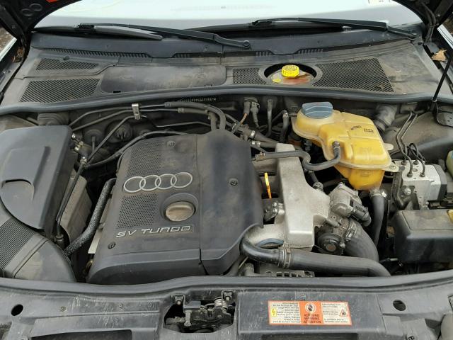 WAUCB28D0XA253881 - 1999 AUDI A4 1.8T QU BLACK photo 7