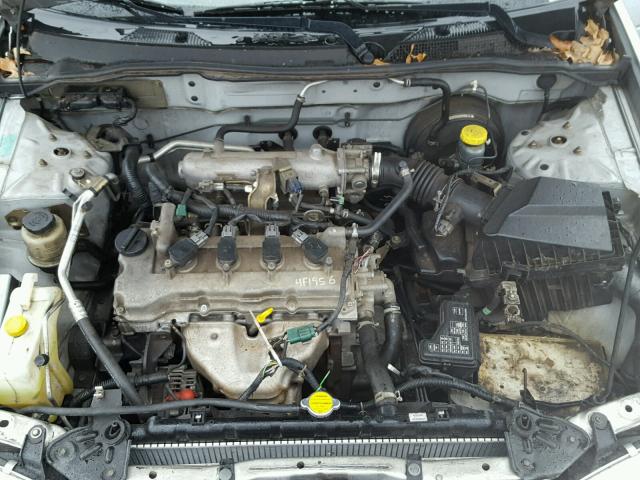 3N1CB51D13L782616 - 2003 NISSAN SENTRA XE SILVER photo 7