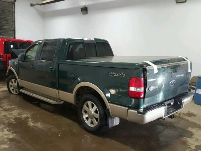 1FTPW14V07KD12133 - 2007 FORD F150 SUPER GREEN photo 3