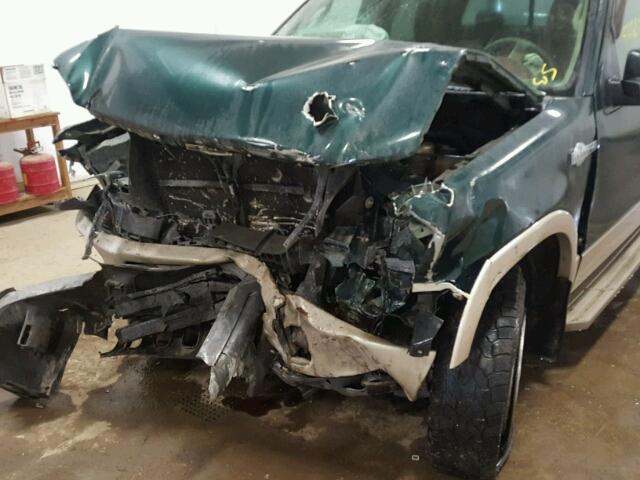 1FTPW14V07KD12133 - 2007 FORD F150 SUPER GREEN photo 9