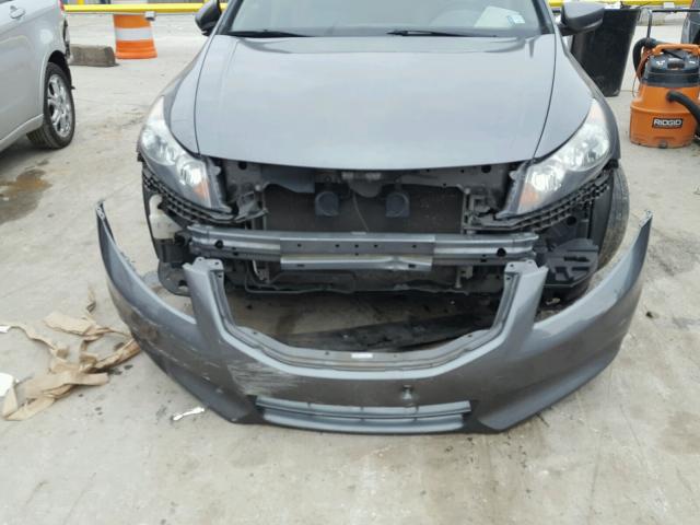 1HGCP2F8XCA044718 - 2012 HONDA ACCORD EXL GRAY photo 9