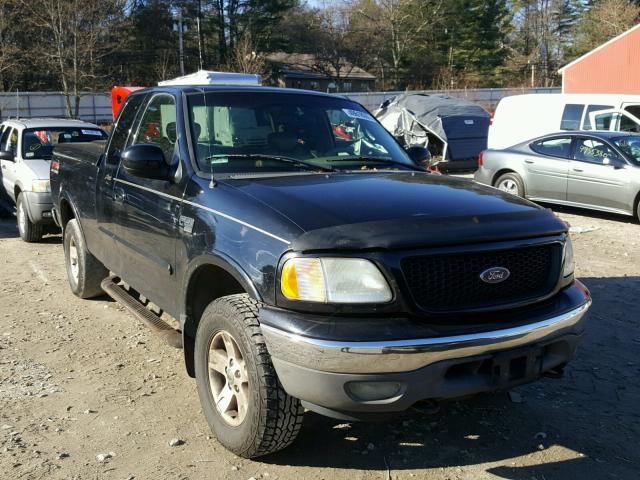 1FTRX18L62NA59440 - 2002 FORD F150 BLACK photo 1