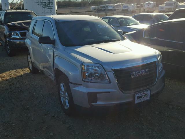 2GKALLEK2G6139575 - 2016 GMC TERRAIN SL SILVER photo 1