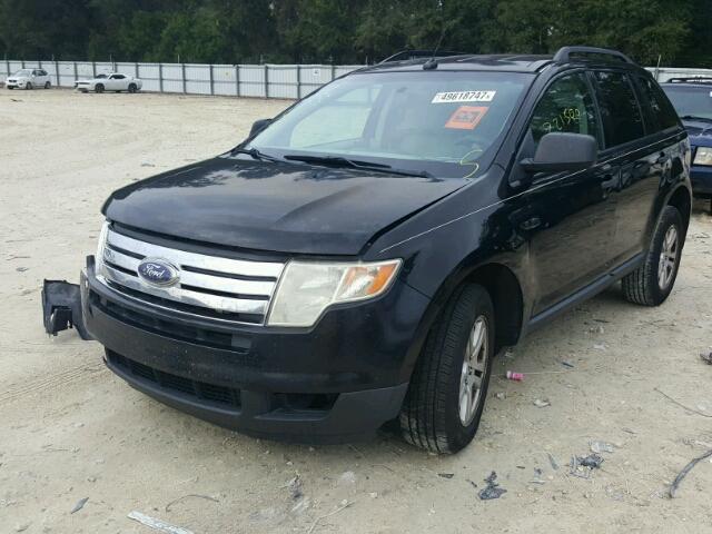 2FMDK36C57BB39494 - 2007 FORD EDGE SE BLACK photo 2