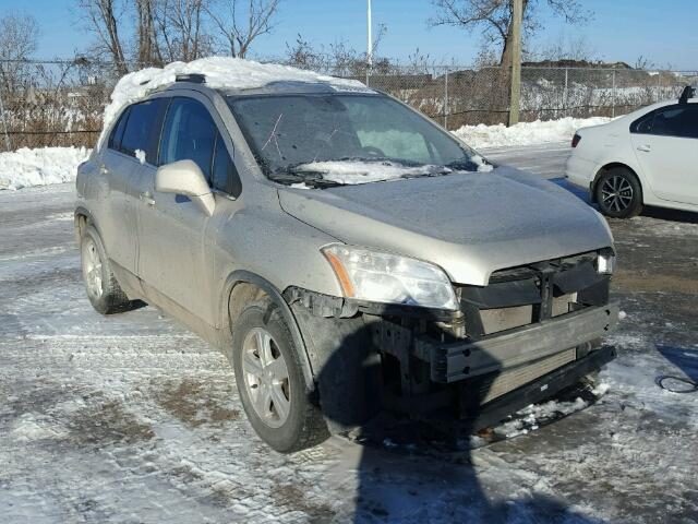 3GNCJLSB2DL183279 - 2013 CHEVROLET TRAX 1LT GRAY photo 1