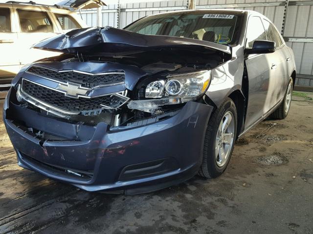 1G11C5SA7DF313251 - 2013 CHEVROLET MALIBU 1LT BLUE photo 2