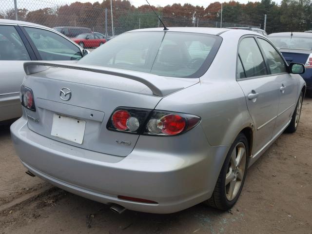 1YVHP80D875M12240 - 2007 MAZDA 6 S SILVER photo 4