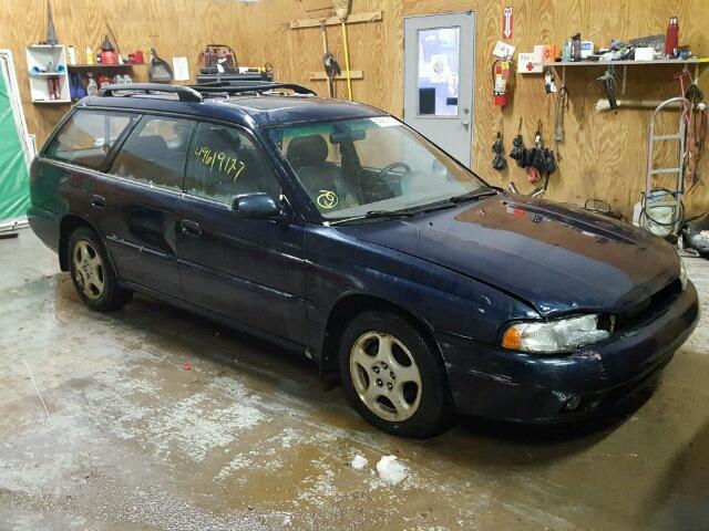 4S3BK6553S7360027 - 1995 SUBARU LEGACY LS BLUE photo 1