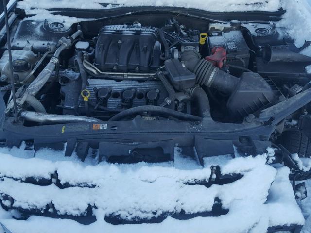 3FAHP0JG7BR133342 - 2011 FORD FUSION SEL BLACK photo 7