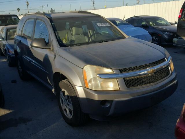 2CNDL13F266044799 - 2006 CHEVROLET EQUINOX LS GRAY photo 1