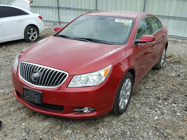 1G4GG5E36DF320514 - 2013 BUICK LACROSSE P MAROON photo 2