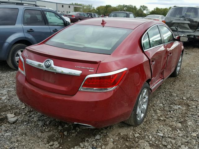 1G4GG5E36DF320514 - 2013 BUICK LACROSSE P MAROON photo 4