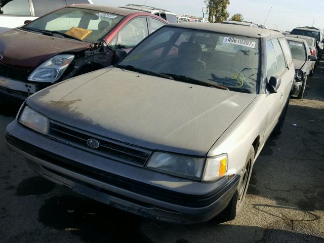 JF2BJ63C7LH921847 - 1990 SUBARU LEGACY L SILVER photo 2