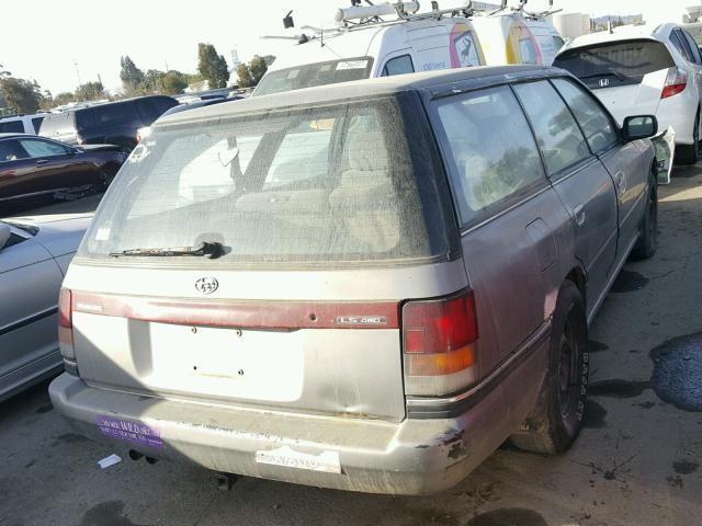 JF2BJ63C7LH921847 - 1990 SUBARU LEGACY L SILVER photo 4