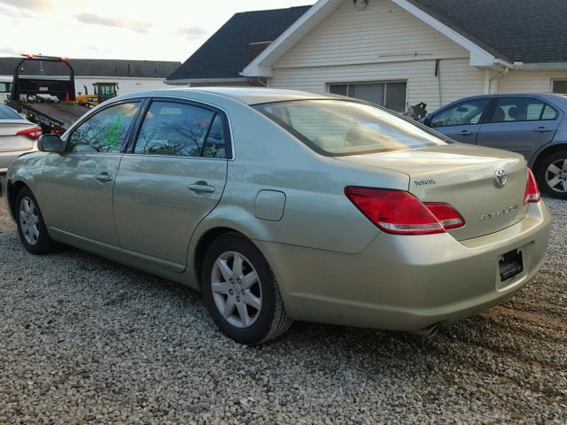 4T1BK36B77U228444 - 2007 TOYOTA AVALON XL GREEN photo 3