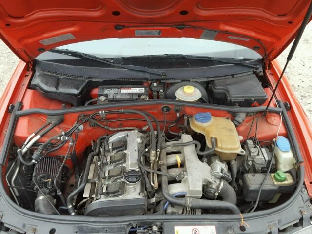 WAUCB28D5WA214461 - 1998 AUDI A4 1.8T QU RED photo 7