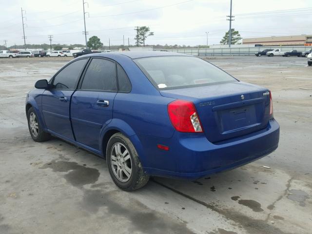 KL5JJ56Z96K306394 - 2006 SUZUKI FORENZA PR BLUE photo 3