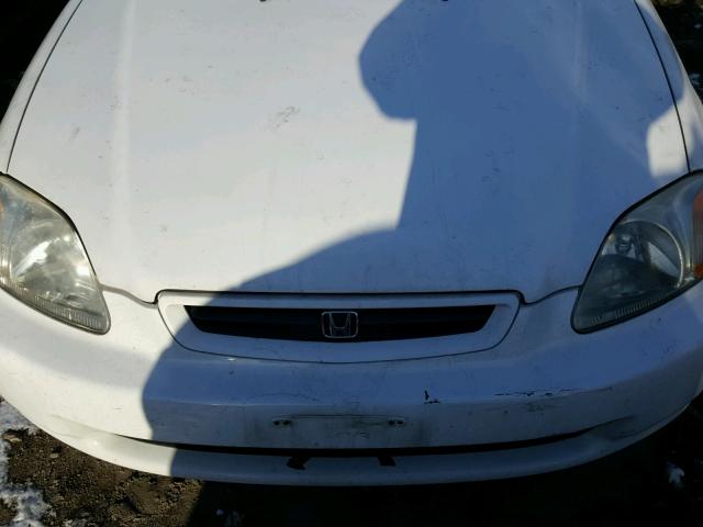 1HGEJ8249TL075785 - 1996 HONDA CIVIC EX WHITE photo 7