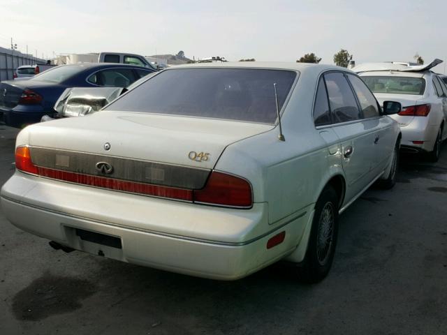 JNKNG01D5SM306625 - 1995 INFINITI Q45 WHITE photo 4