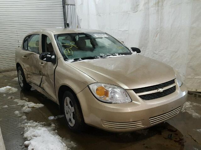 1G1AK55F167829029 - 2006 CHEVROLET COBALT LS GOLD photo 1